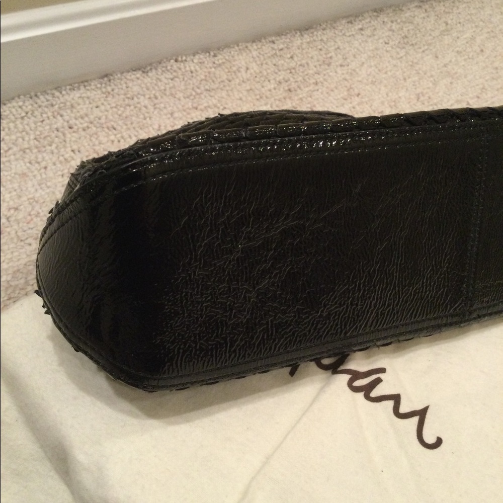 Cole Haan black patent satchel - Picture 11 of 14